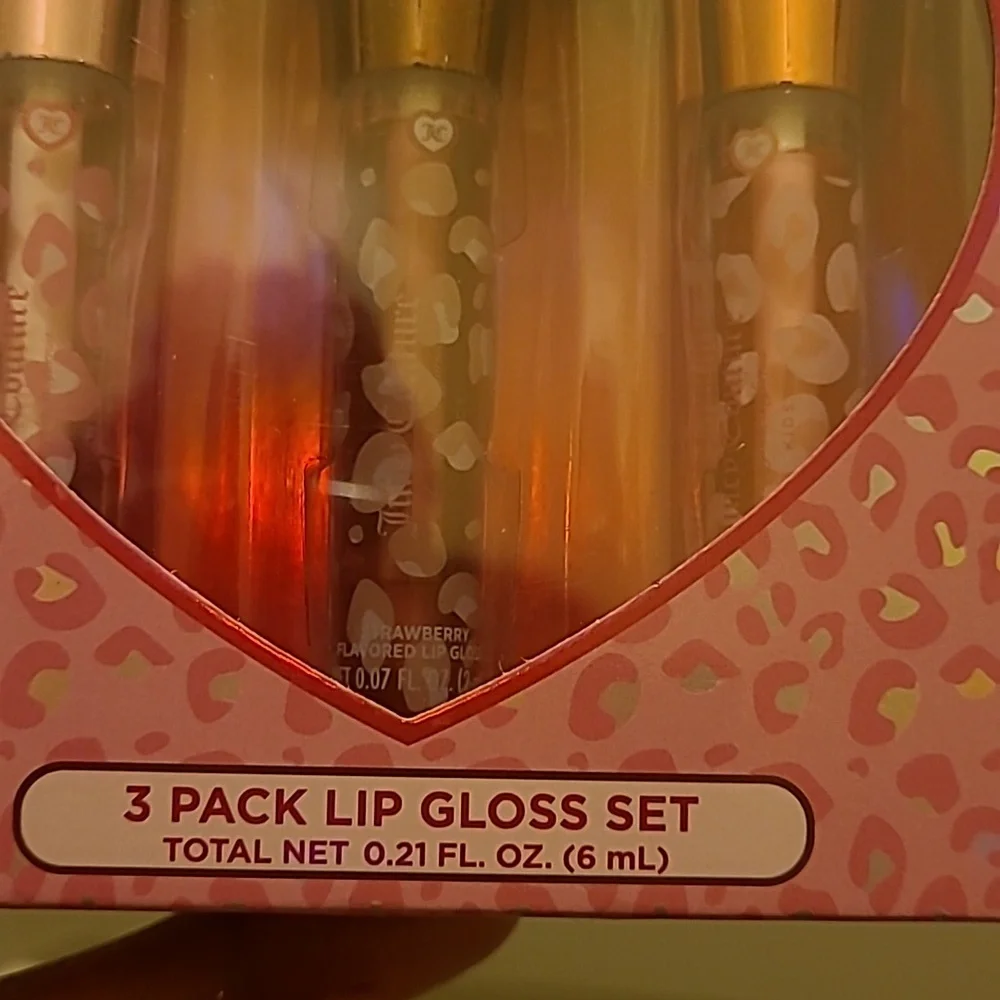 Juicy Couture Pink Leopard Lip Gloss Set